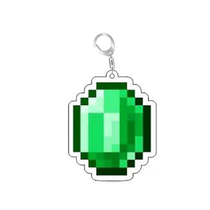 Llavero Pixel Blockverse – Colección Minecraft Retro (Pack Individual)